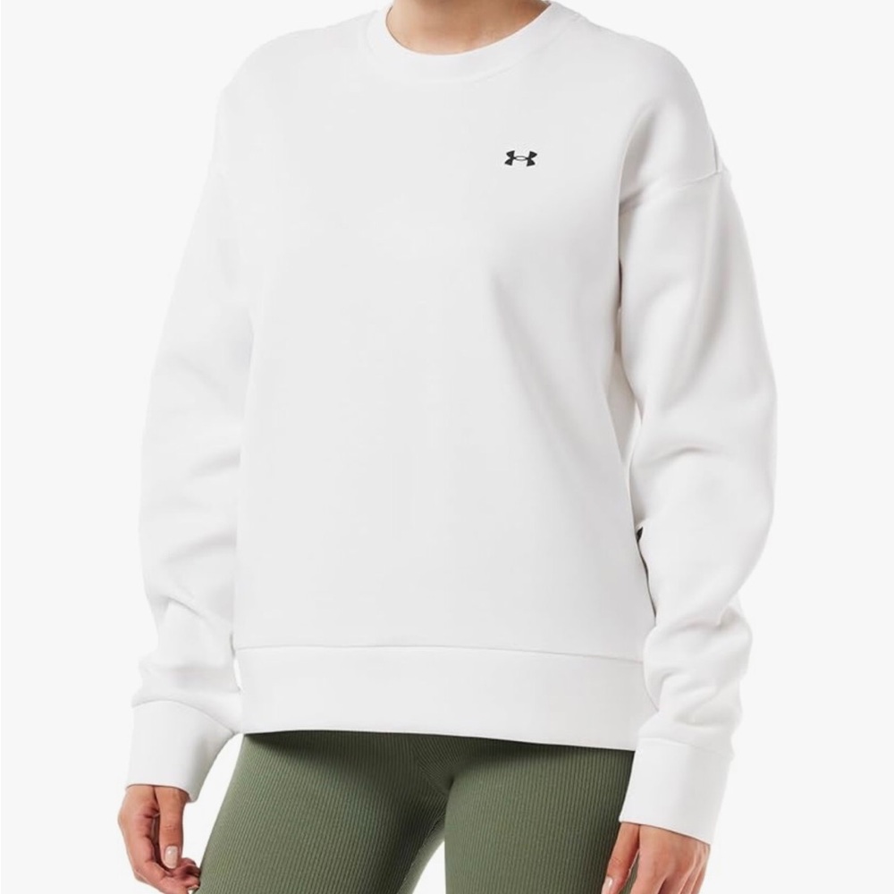 Under Armour Women's Fleece Crew  Pullover Small NWT